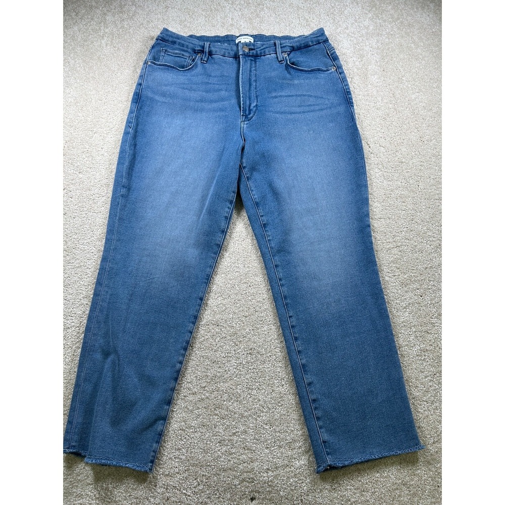 Good America Womens Size 16‎ Blue Jeans Denim